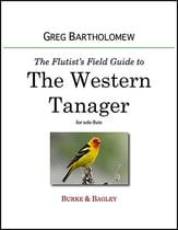 The Flutist's Field Guide to the Western Tanager P.O.D. cover